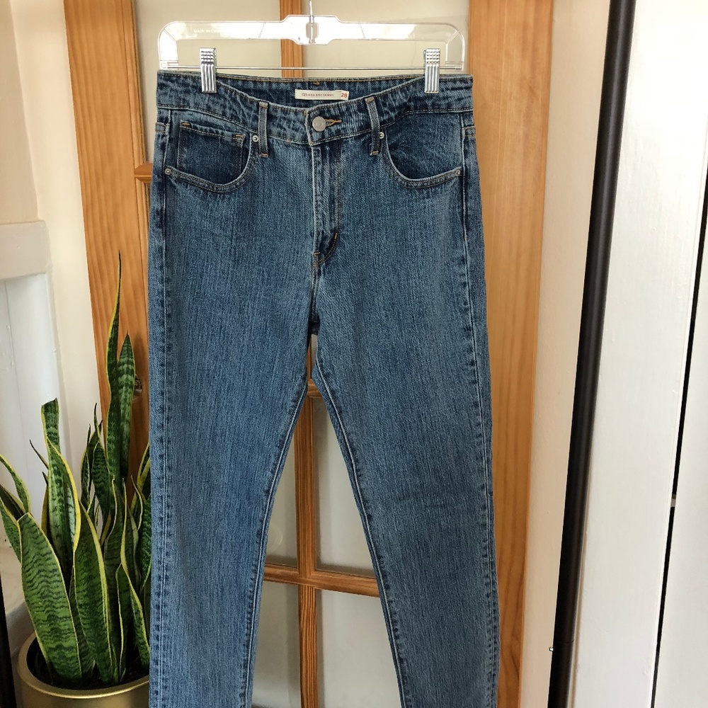 Levi's 721 Jeans, Raw Hem